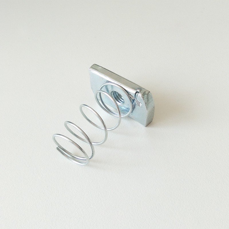 Zinc Plated Spring Channel Nuts