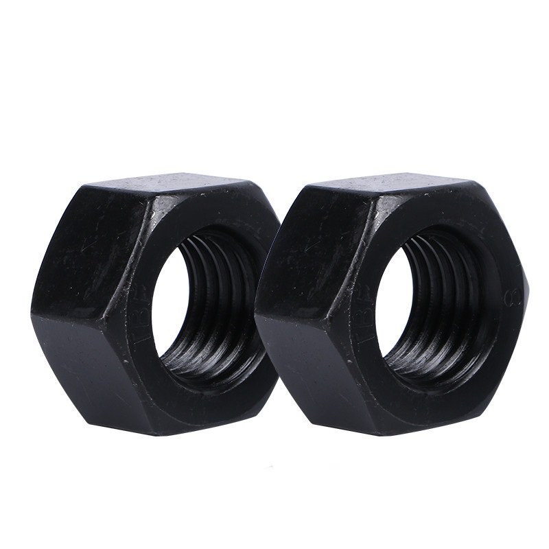 High Strength Grade 4 8 10 12 Steel Black Oxide DIN934 Hex Nuts (7)