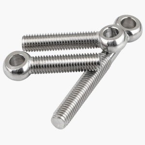 Stainless Steel A2-70 A4-80 SS201 SS304 SS316 DIN444 Eye Bolts