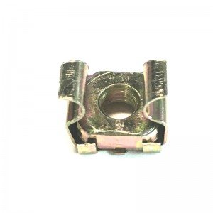 High Strength Grade 4 8 10 12 Steel Color Yellow Zinc Plated Cage Nuts