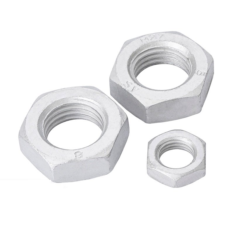 High Strength Grade 4 8 10 12 Steel Dacromet DIN934 Hex Nuts (9)