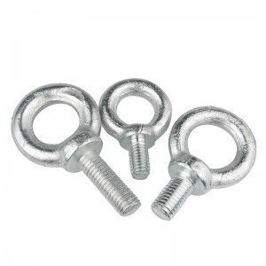 High Strength Grade 4.8 8.8 10.9 12.9 Steel Galvanized White Blue Zinc Plated DIN580 Eye Bolts