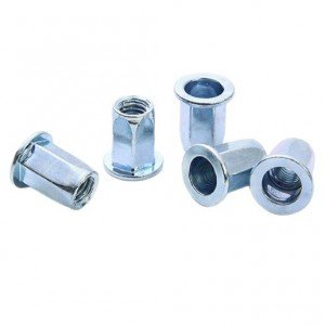 High strength Flat head hex rivet nuts aluminum alloy