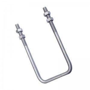 High Strength Grade Hot-Dip Zinc U-Bolts Square Bends ASME