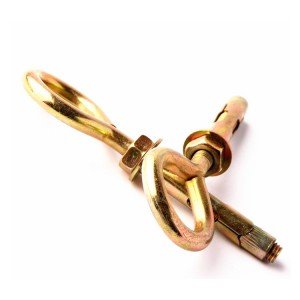304 stainless steel Sheep eye Hook expansion bolt Coarse tooth hook lifting ring bolt