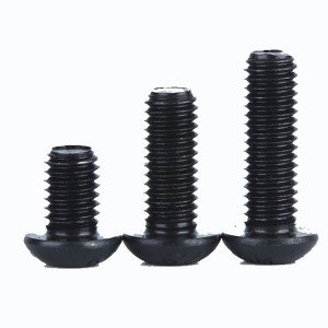 High Strengh Grade 4.8 8.8 10.9 12.9 Black Oxide ISO7380 Button Head Hex Socket Bolts