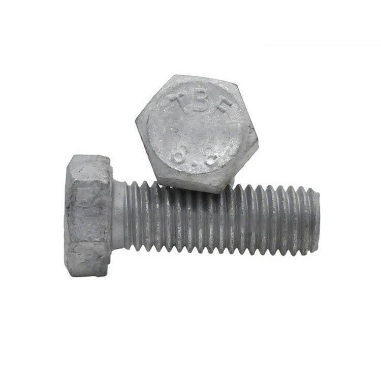 High Strength Grade 8.8 10.9 12.9 Steel DIN931 DIN933 Hot Dip Galvani ( (9)