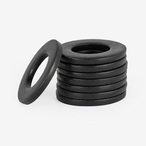 Black Grade 8.8 high-strength flat cushion DIN125 Carbon steel flat washer
