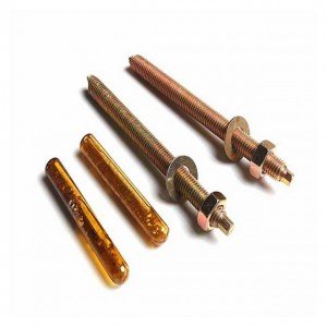 High strength stainless steel chemical anchor bolt Hot dip galvanizing and color plating bolt