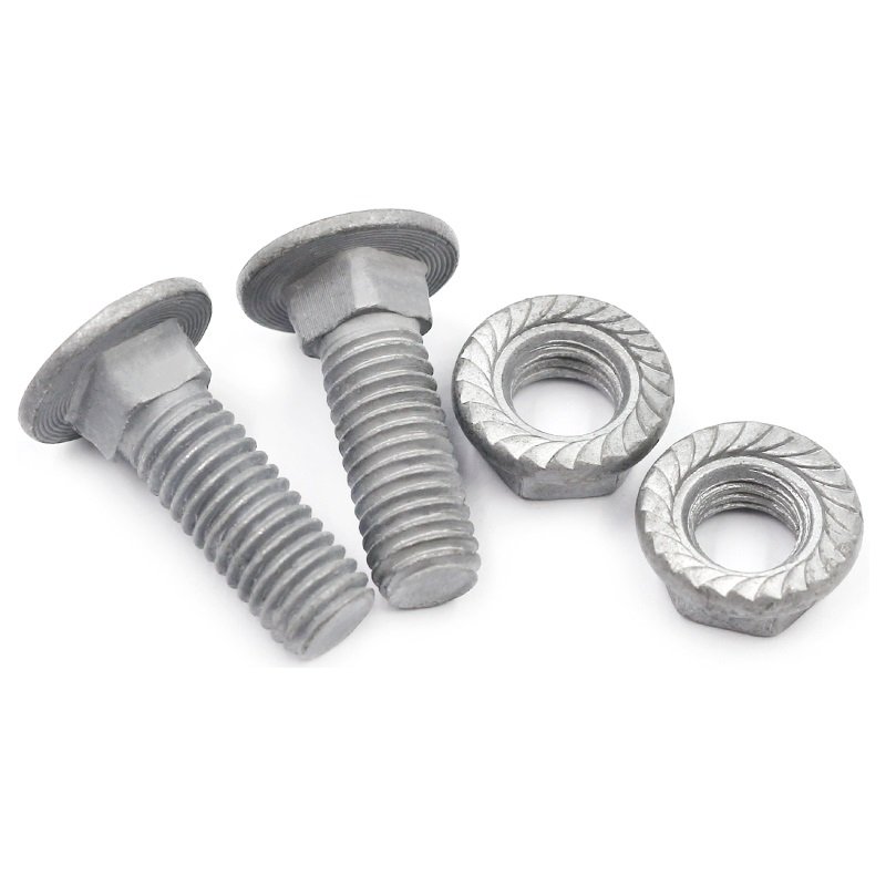 High Strength Grade 4.8 8.8 10.9 12.9 Hot Dip Galvanized HDG DIN603 Carriage Bolts Featured Image