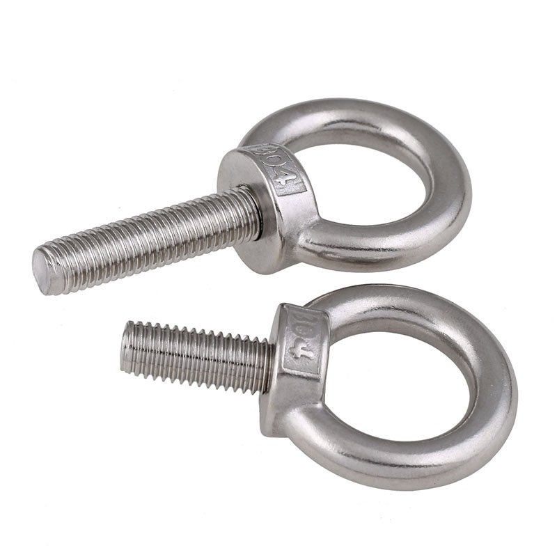 Stainless Steel A2-70 A4-80 SS201 SS304 SS316 DIN580 Eye Bols (6)