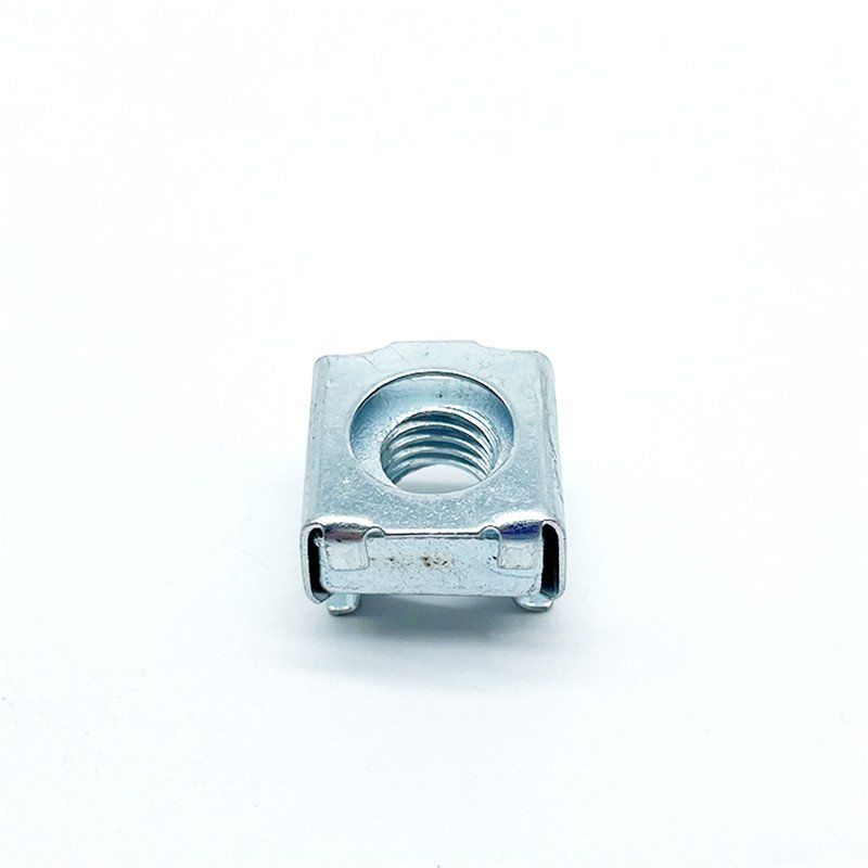 High Strength Grade 4 8 10 12 Steel Galvanized Blue White Zinc Plated Cage Nuts ( (6)