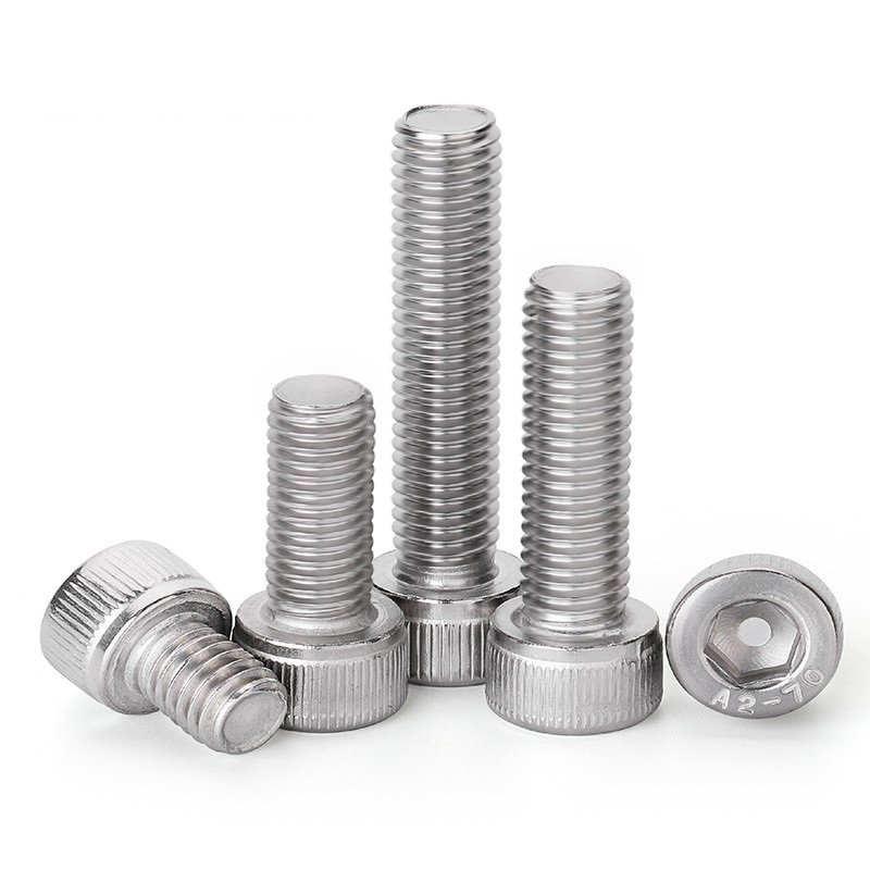 Stainless Steel SS201 SS304 SS316 A2-70 A4-80 DIN912 Allen Bolts (5)