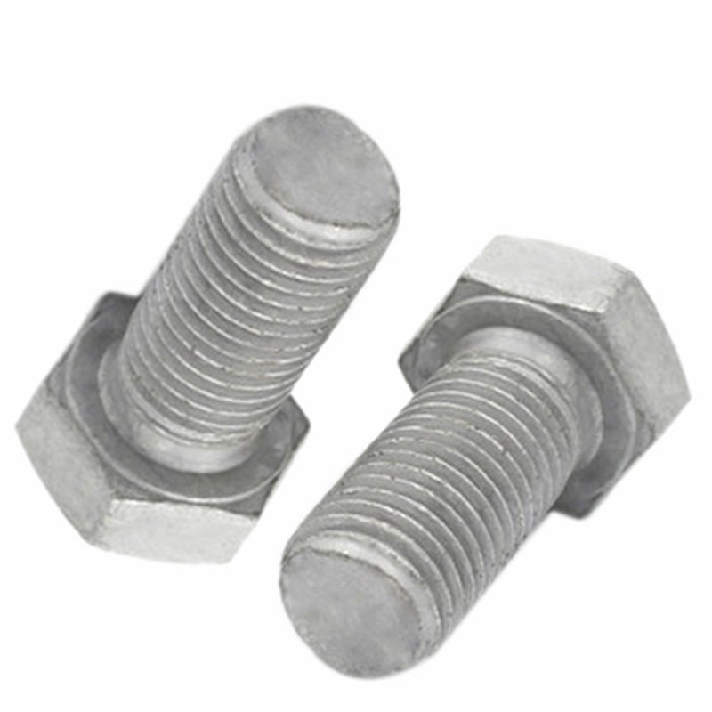 High Strength Grade 8.8 10.9 12.9 Steel DIN931 DIN933 Hot Dip Galvani (