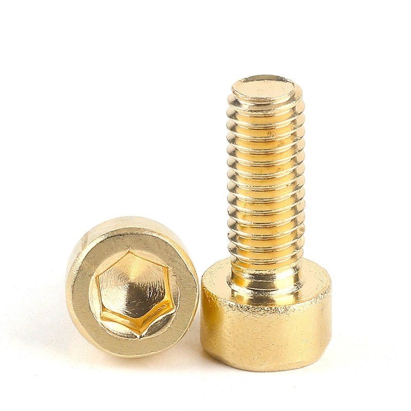 Copper Brass DIN912 Allen Bolts (4)
