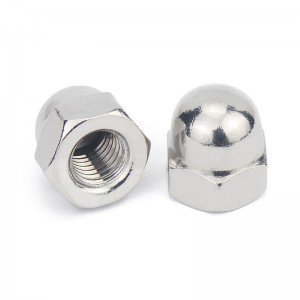 Stainless Steel A2-70 A4-80 SS201 SS304 SS316 DIN1587 Cap Nuts