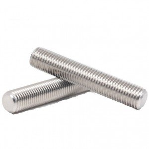304 stainless steel tooth bar Full thread rod DIN975 high strength Trapezoidal screw