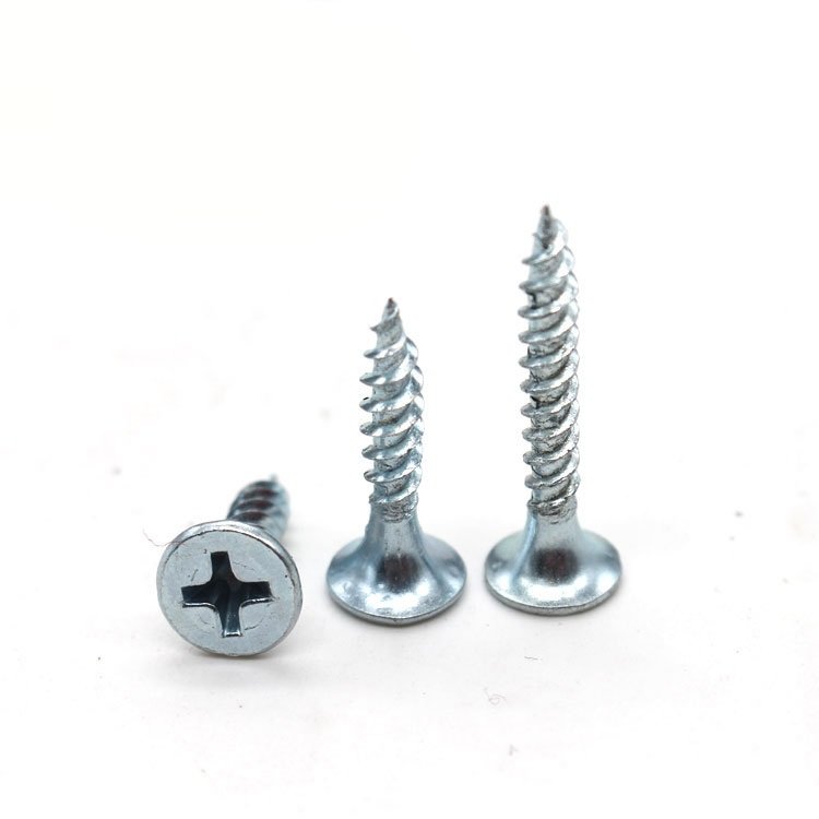 Blue White Zinc Plated Drywall Screws