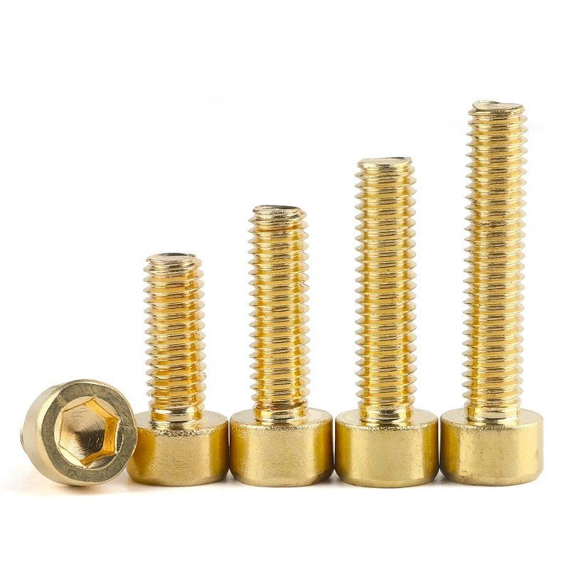 Copper Brass DIN912 Allen Bolts (3)
