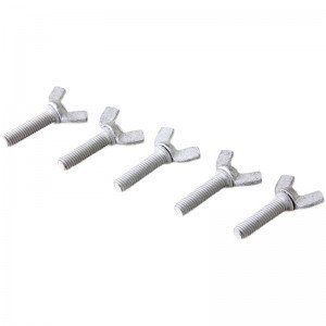 High Strength Grade 4.8 8.8 10.9 12.9 Dacromet DIN316 Butterfly Wing Bolts