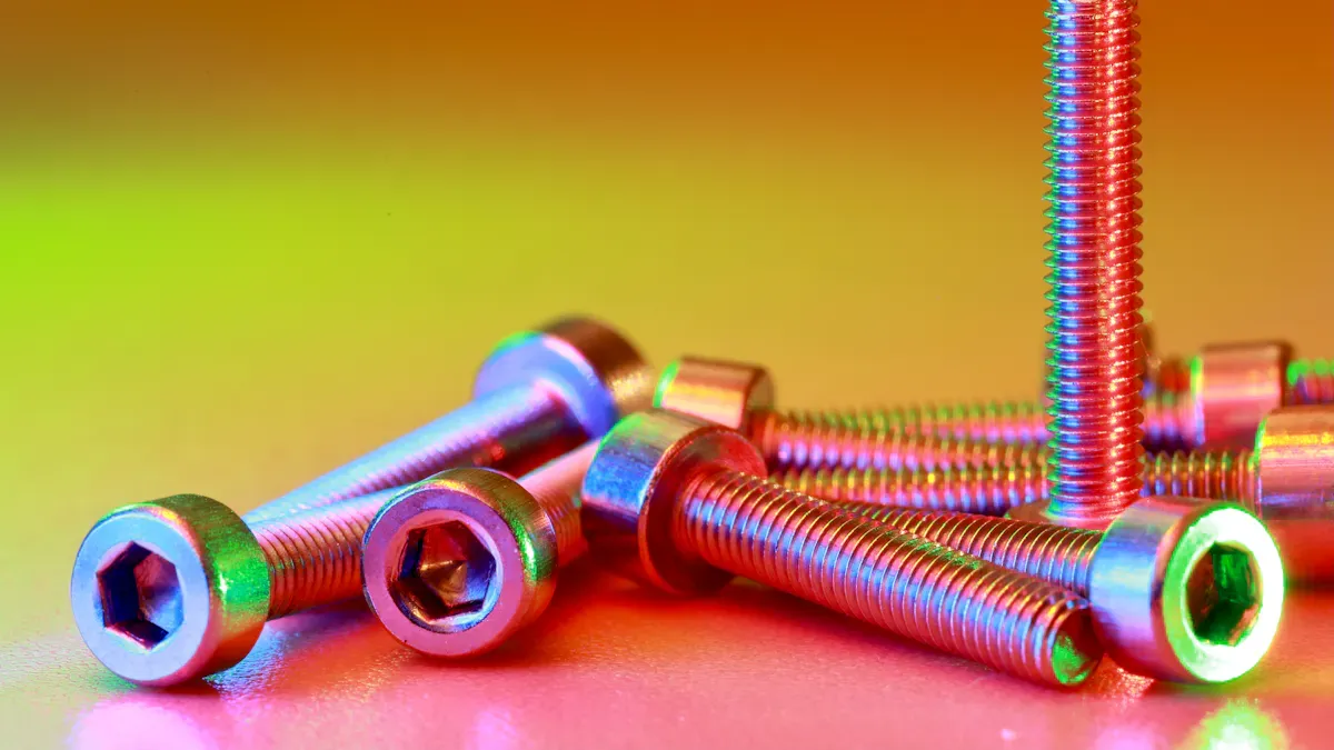 Wheel bolt finishes