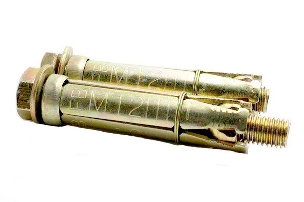4PCS-Fix-bolt Iron Material 4PCS Fixing Expansion Shield Anchor Bolts M6x50 M10x70 M12x90