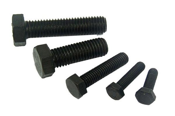 Hex-bolt DIN 933 DIN931 black Galvanized Hex Bolts Carriage Bolt M10*25 Grade 4.8/8.8/10.9