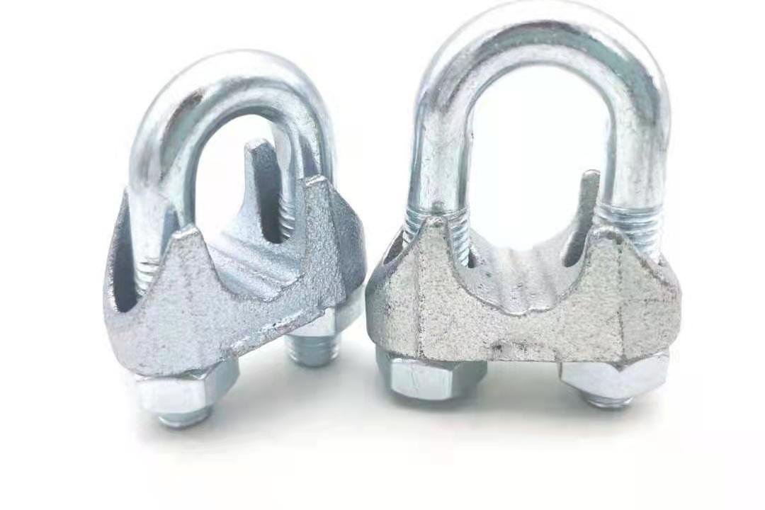 Rigging Hardware din741 lifting malleable cast steel wire rope clamp