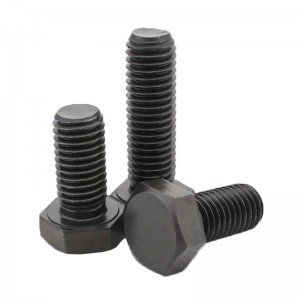 Hex bolt thread detail