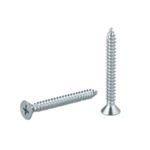 White Zinc Plated Chipboard Screws factory