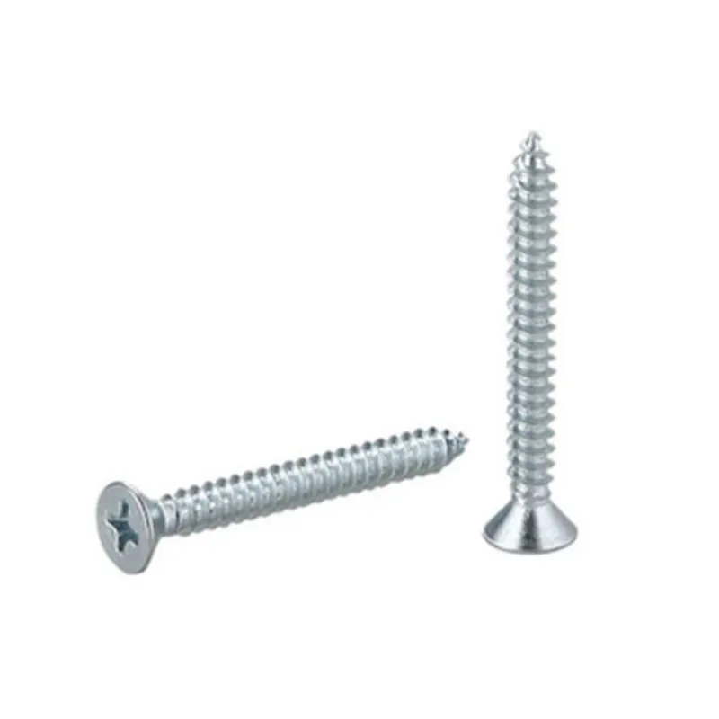 White Zinc Plated Chipboard Screws factory