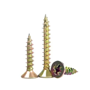 Wholesale Yellow Zinc Plated Chipboard Screws